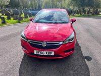 Used Vauxhall Astra SRi 2016 Red Hatchback