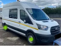 Used Ford Transit 130 HP (95 kW) 2019 White Van