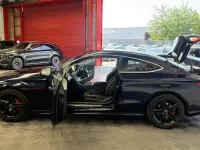 Used Mercedes C220 AMG Line Premium 194 HP (142 kW) 2018 Blue Coupe