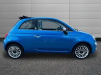 Used Fiat 500C Mirror 69 HP (50 kW) 2018 Blue Cabriolet