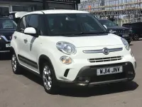 Used Fiat 500L Trekking 105 HP (77 kW) 2014 White MPV