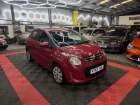 Used Citroën C1 Feel 68 HP (50 kW) 2017 Red Hatchback