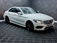 Used Mercedes C250 AMG Line Premium Plus 204 HP (150 kW) 2015 White Sedan