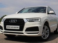 Used Audi Q3 S-Line 150 HP (110 kW) 2018 White SUV