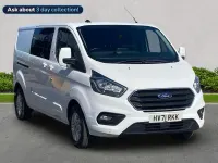 Used Ford Transit Custom Limited 130 HP (95 kW) 2021 White Van