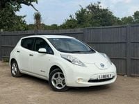 Used Nissan Leaf Acenta 80 kW (109 HP) 2016 White Hatchback