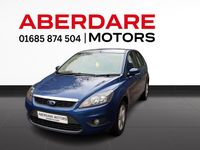 Used Ford Focus Zetec 110 HP (80 kW) 2010 Blue Hatchback