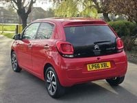 Used Citroën C1 Flair 82 HP (60 kW) 2017 Red Hatchback