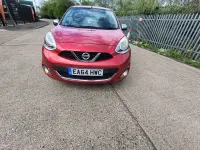Second-hand Nissan Micra Acenta 2014 Roșu Hatchback