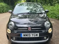 Used Fiat 500 S 69 HP (50 kW) 2019 Black Hatchback