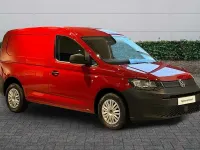 Ny VW Caddy Business 102 HK (75 kW) 2025 Röd Minibuss