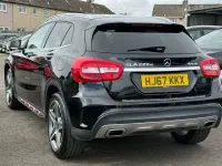 Used Mercedes GLA220 AMG line 177 HP (130 kW) 2017 Black SUV