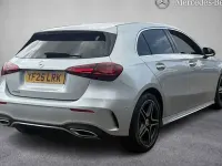 Used Mercedes A180 AMG line 136 HP (100 kW) 2025 Silver Hatchback