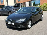 Used Seat Leon SE Dynamic 130 HP (95 kW) 2019 Black Hatchback