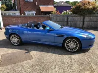 Used Aston Martin DB9 450 HP (330 kW) 2005 Vertigo blue Cabriolet