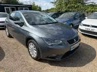 Used Seat Leon SE 110 HP (80 kW) 2015 Grey Hatchback