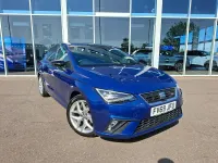 Used Seat Ibiza FR 95 HP (69 kW) 2019 Blue Hatchback