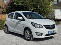 Used Vauxhall Viva 75 HP (55 kW) 2016 White Hatchback