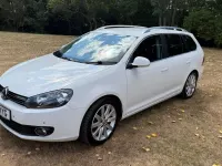 Used VW Golf VII SE 140 HP (102 kW) 2013 White Estate