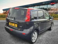 Used Nissan Note 110 HP (80 kW) 2007 Black Hatchback