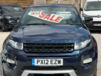 Begagnad Land Rover Range Rover evoque Dynamic 150 HK (110 kW) 2012 Blå SUV