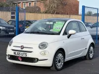 Käytetty Fiat 500 Lounge 69 HP (50 kW) 2015 Valkoinen Viistoperä