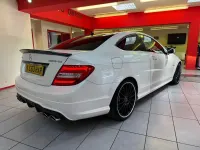 Used Mercedes C63 AMG 451 HP (331 kW) 2014 White Coupe