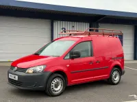 Used VW Caddy 140 HP (102 kW) 2011 Red MPV