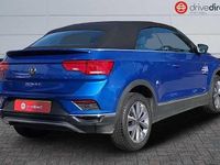 Used VW T-Roc Cabriolet Design 150 HP (110 kW) 2021 Metallic  ravenna blue Cabriolet