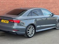 Used Audi A3 Black Edition 150 HP (110 kW) 2017 Grey Sedan