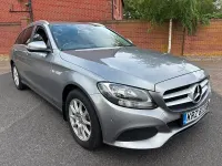 Used Mercedes C220 Executive 170 HP (125 kW) 2016 Palladium silver Estate