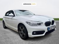 Used BMW 120 Sport Line 2018 White Hatchback