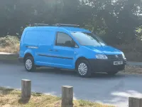Used VW Caddy Maxi 104 HP (76 kW) 2010 Blue MPV