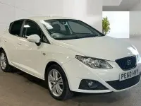 Used Seat Ibiza 85 HP (62 kW) 2010 White Hatchback
