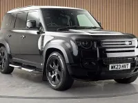 Used Land Rover Defender HSE Dynamic 404 HP (297 kW) 2023 Santorini black SUV