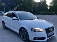 Used Audi A3 Black Edition 2010 White Hatchback