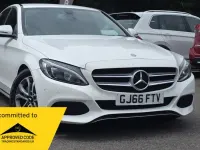 Used Mercedes C200 2016 White Sedan