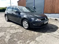 Used VW Golf VII Match 105 HP (77 kW) 2014 Grey Hatchback