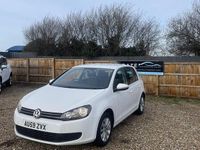 Used VW Golf VI S 105 HP (77 kW) 2009 White Hatchback