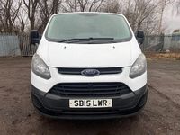 Used Ford Transit Custom 100 HP (73 kW) 2015 White Van