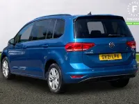 Used VW Touran Family 150 HP (110 kW) 2021 Blue MPV
