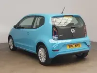 Used VW up! move up! 60 HP (44 kW) 2019 Blue Hatchback