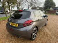 Used Peugeot 208 GT-line 100 HP (73 kW) 2019 Grey Hatchback