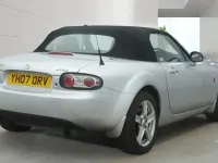 Used Mazda MX5 126 HP (92 kW) 2007 Silver Cabriolet