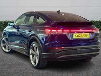 Used Audi Q4 Sportback e-tron Black Edition 206 kW (281 HP) 2025 Blue SUV