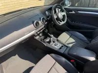 Begagnad Audi A3 Cabriolet S-Line 2018 Svart Cab