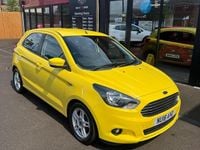 Used Ford Ka Plus Zetec 70 HP (51 kW) 2018 Yellow Hatchback