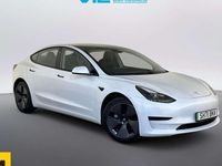 Used Tesla Model 3 Standard Range 180 kW (245 HP) 2021 White Sedan