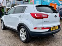 Begagnad Kia Sportage 134 HK (98 kW) 2012 Vit SUV