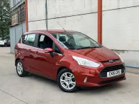 Used Ford B-MAX Zetec 95 HP (69 kW) 2016 Red MPV